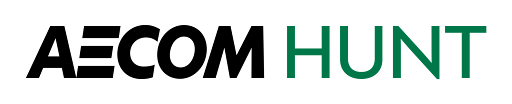 Logo featuring the word 'HUNT' in green with a stylized design.