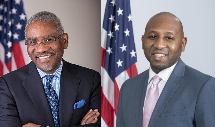 U.S. Rep. Gregory Meeks and Queens Borough President Donovan Richard’s Jr.